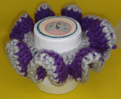 Fancy Crocheted Scrunchie - image2